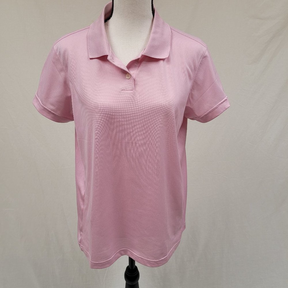 Adidas Clima Cool Pink Golf Polo Top XL